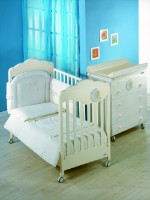 Lenjerie de pat pentru copii Italbaby Plissè (100.0075)