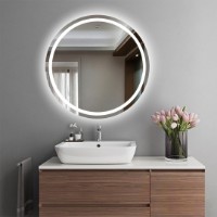 Зеркало для ванной Bayro Elipso 700x700 Led (105676)