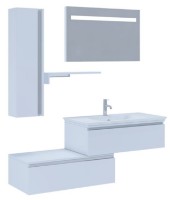 Комплект мебели для ванной Nplus Toledo 160 White