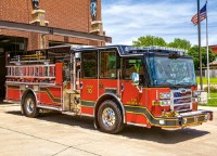 Puzzle Castorland 180 Fire Engine (B-018352)
