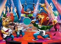 Puzzle Castorland 300 Animal Rock Concert (B-030453)