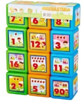 Кубики M-Toys Математика 12pcs (13013)