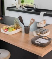 Coș depozitare Curver Knit A4 4.5L Cream (234660) imaginea #2 — magazin online Desire.md