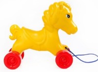 Jucarie de impins si tras Burak Toys Pony (00612)