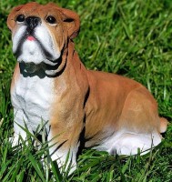 Figurina gradina ArtFigure Buldog asezat (5.639)