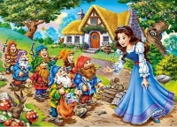 Puzzle Castorland 120 Midi Snow White and Seven Dwarfs (B-13401)