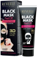 Маска для лица Revuele Black Mask Peel Off Co-Enzymes 80ml