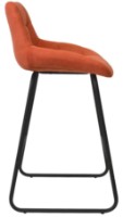 Scaun de bar Новый стиль Nicole CFS Hoker LB Soro-51 Black Leg Orange imaginea #3 — magazin online Desire.md