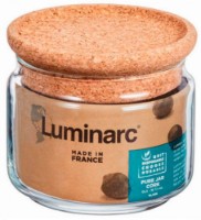 Банка для хранения Luminarc Pure Cork 0.5L (P9619)