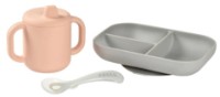 Набор посуды Beaba Old Pink 3in1