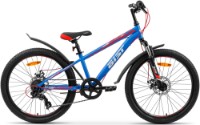 Bicicletă Aist Rocky Junior 1.1 24 Blue