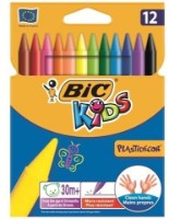 Восковые карандаши Bic Plastidecor (35132) 12pcs