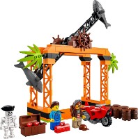 Set de construcție Lego City: The Shark Attack Stunt Challenge (60342)