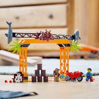 Set de construcție Lego City: The Shark Attack Stunt Challenge (60342)