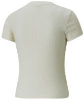 Женская футболка Puma Classics Ribbed Slim Tee Beige XL
