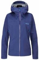 Женская ветровка Rab Downpour Plus 2.0 Nightfall Blue 12/M фото №1 — интернет-магазин Desire.md
