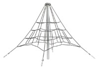 Конструкция из армированного каната PlayPark Piramida 2.0m