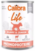 Hrană umedă pentru câini Calibra Life Puppy & Junior Lamb & Rice 400g