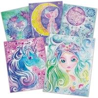 Carte de colorat pentru copii Nebulous Stars Watercolor (11105) imaginea #2 — magazin online Desire.md