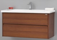 Шкаф с умывальником Orka Duden 100 Odeon Red Walnut (2817)