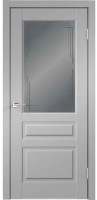Межкомнатная дверь Bunescu Villa 200x120x4 Grey Emalit/Matte