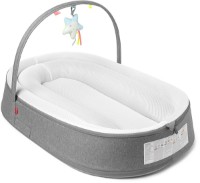 Cuib pentru bebelúș Skip Hop Baby Nest Grey/White (9I745210)