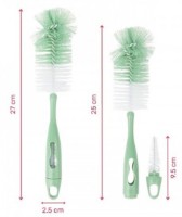 Perie pentru sticle Badabulle Green 2in1 (B006918) imaginea #2 — magazin online Desire.md