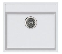 Кухонная мойка Fabiano Quadro 56x51 Alpine White фото №1 — интернет-магазин Desire.md
