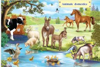 Книга со звуками Dorința Animale 29x20cm