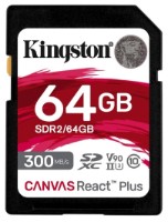 Сard de memorie Kingston Canvas React Plus 64Gb (SDR2/64GB)