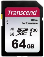 Карта памяти Transcend SDXC 64Gb 340S Class 10 UHS-I U3 (TS64GSDC340S)