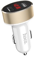 Автомобильная зарядка Hoco Z26 White