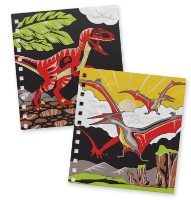 Carte de colorat pentru copii DinosArt Velvet Art (15204) imaginea #4 — magazin online Desire.md