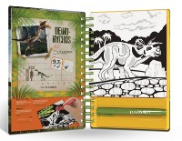 Carte de colorat pentru copii DinosArt Velvet Art (15204) imaginea #5 — magazin online Desire.md