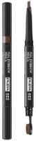 Creion pentru sprâncene Pupa Full Eyebrow Pencil 003 Dark Brown