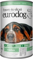 Hrană umedă pentru câini Eurodog Adult Dog Venison 1.24kg
