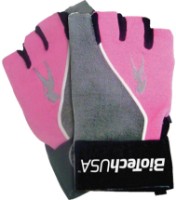 Перчатки для тренировок Biotech Pink Fit 2 Grey/Pink S