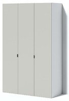 Шкаф Fabrik Home Hardy 3 двери Серый Mат МДФ