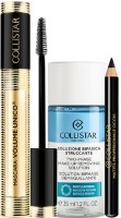 Set produse cosmetice decorative Collistar Set Mascara Volume Unico + Eye Pencil + Make-Up Removing 35ml