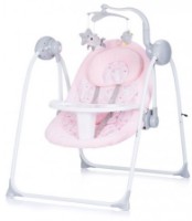Leagăn pentru bebeluși Chipolino Nux Pink (LSHNXU02204B)