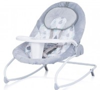 Детское кресло-качалка Chipolino Nux Platinum (LSHNXU02201P)