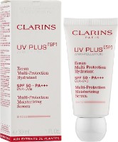 Fluid pentru față Clarins UV Plus Anti-Pollution Translucent SPF50 30ml