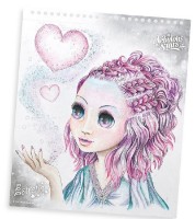 Carte de colorat pentru copii Nebulous Stars Watercoloring Book Set (11133) imaginea #2 — magazin online Desire.md