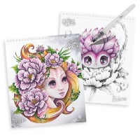 Carte de colorat pentru copii Nebulous Stars Watercoloring Book Set (11133) imaginea #3 — magazin online Desire.md