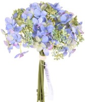 Floare decorativă Casa Masa Hortensia 24cm Blue (L22045/BL)