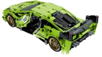 Set de construcție XTech Pull Back Green Racer 457pcs (5810)