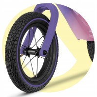 Bicicleta fără pedale Lionelo Bart Air Pink Violet