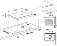 Индукционная панель Whirlpool WS Q2760 BF фото №3 — интернет-магазин Desire.md