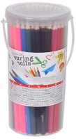 Creioane colorate Free & Easy 100pcs (47938)