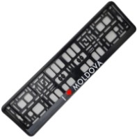Suport pentru numere auto Automotiv TIP 1 Standart 2pcs I love Moldova